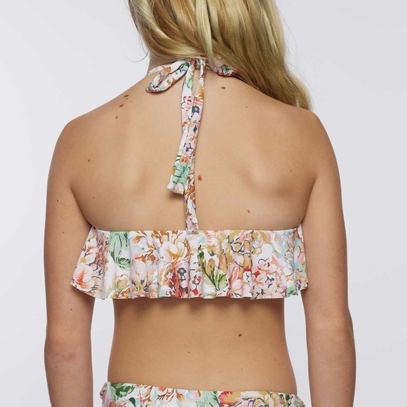 O’Neil’s | ARDEN FLORAL RUFFLE HI-NECK SWIM, Size 12, NWT - Picture 12 of 12